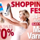 Shopping fest in Mall Varna - 14 and 15 August