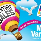 Summer sales in Mall Varna