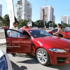 Hundreds fans joined the Jaguar and Land Rover test drivе