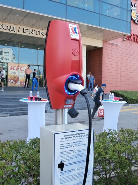 Mall Varna takes its place on the European map of charging stations for electric vehicles